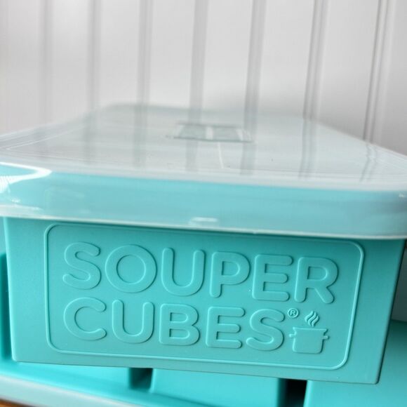 Souper Cubes Silicone Freezer Molds 1x 1/2 Cup and 1x 1 Cup Lot Of 2 - Picture 9 of 9